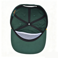 Individuelles Logo Baumwoll-Snapback-Cap 5-Panel Stickerei Flacher Schirm Unstrukturiert Stylisch Lässig für Outdoor-Nutzung