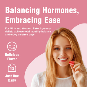 Suplemento para mujeres Well Body OEM/ODM para los cambios de humor, ayuda a equilibrar las hormonas, gomitas para el síndrome premenstrual con extracto de chasteberry. - Product Image 2