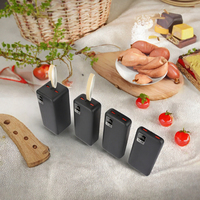 Nouvelle conception 2026, 10000 mAh avec câble, double USB Type-C, charge rapide, banques d'alimentation portables multi-appareils