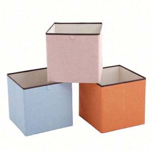 Organisateur de rangement pour jouets pour enfants, grande caisse à jouets - Grande boîte à jouets pour filles, garçons, bébés, tout-petits, animaux en peluche, poupées - Product Image 1