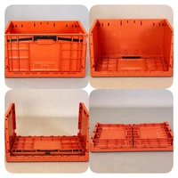 Caisse de manutention pliable et empilable LRH 600*400*230mm en plastique PP/HDPE pour stockage logistique