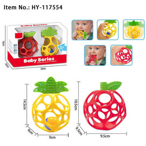 Juguete Mordedor de Silicona Suave para Bebés, Hueco con Bola, Estimulación Auditiva y Visual, Alivio para la Dentición, Regalo para Recién Nacidos - Product Image 6