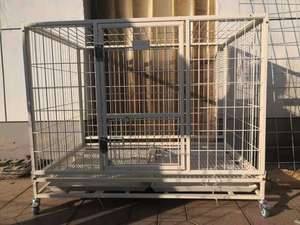 Niche pour chien en treillis métallique soudé, Cage pour chien en métal, pour l'extérieur et l'intérieur, bon marché - Product Image 3