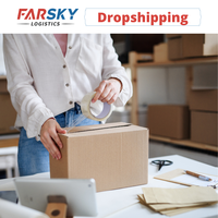 Service d'expédition logistique Farsky rentable, agent de logistique maritime, Chine France Amazon FBA, transitaire maritime LCL+Express