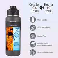 Bouteille isotherme en acier inoxydable 304, sans BPA, anti-fuite, pour garder au froid et au chaud, personnalisable OEM/ODM, directement de l'usine