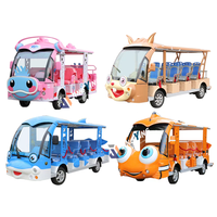 Bus électrique utilitaire de tourisme coloré personnalisé à 11 places, le plus populaire et le plus vendu, avec accessoires, à vendre