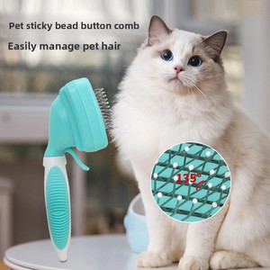 Kit de toilettage pour animaux 6 en 1, ensemble de brosses pour chiens et chats, brosse anti-poils, brosse démêlante, coupe-ongles avec sac de rangement portable, fournitures pour animaux de compagnie en gros - Product Image 2