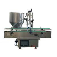 Machine de remplissage automatique à tête unique pour jus d'orange, contrôle PLC, pour le remplissage de liquides, aliments, boissons, eau, industries chimiques, bocaux