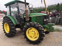 Nuevo Tractor agrícola John y Deere usado original de 120 HP 4x4 con implementos completos a precios muy baratos para la venta