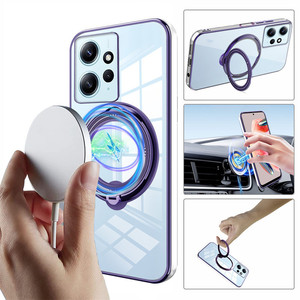 Casing ponsel Xiaomi Redmi Note 12, pelindung telepon genggam magnet tanpa kabel TPU lembut untuk Xiaomi 14 - Product Image 3
