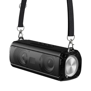 Haut-parleur Rockmia avec lumière LED RVB, lecteur de musique sans fil portable 5.0, puissance de sortie 10W, autonomie de 4 heures, audio pour voiture - Product Image 1