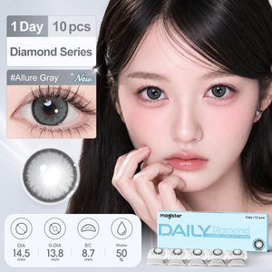 Lentes de Contacto de Color Natural con Envío Gratis, Lentes de Contacto Diarias Suaves con 50% de Agua, Venta al por Mayor, <span class=keywords><strong>Ojos</strong></span> Oscuros, CE ISO, Marrón Grisáceo, Lentes Diarias - Product Image 2