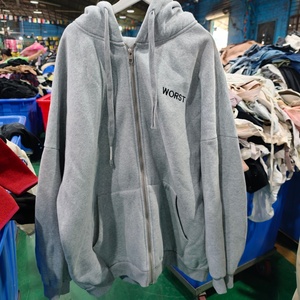 Ropa Usada de Grado A: Sudaderas con Capucha con Cremallera al por Mayor, Ukay Ukay, Sudaderas de Segunda Mano, Limpias, Tallas Mixtas para el <span class=keywords><strong>Mercado</strong></span> Africano - Product Image 6
