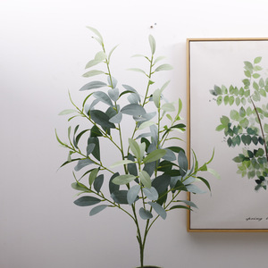 กิ่งมะกอกประดิษฐ์ 10 กิ่ง สูง 95 ซม. ใบไม้จำลอง ตกแต่งภายในอาคาร - Product Image 3