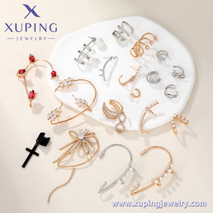 Arete Clip de Hueso de la Oreja Ear-01 de Joyería XUPING Lujo Ligero 2025 <span class=keywords><strong>CoCreate</strong></span> Producción de Exhibidores de Diseño Exquisito Multi Estilo - Product Image 1