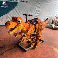 Sanhe Robot S1376003 Balade de dinosaures animatroniques réalistes pour trampoline intérieur/extérieur, parcs et zones d'aventure, utilisation par les jeunes