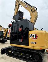 Excavatrice sur chenilles d'occasion CAT 307E2, modèle 2025, pour travaux de construction et de terrassement