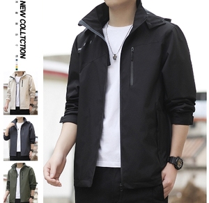 Liquidation des ventes hommes veste à capuche d'hiver épais <span class=keywords><strong>manteau</strong></span> chaud coupe-vent, automne hiver Sports sweat à capuche en plein air, grande taille veste décontractée - Product Image 4