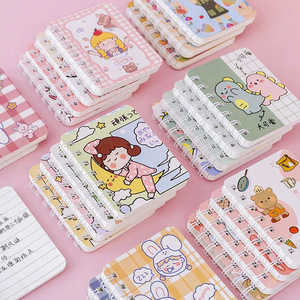 Cuaderno Espiral Mini de Bolsillo con Diseño de Dibujos Animados A7, Libreta Pequeña Portátil para Oficina, Regalos de Papelería al por Mayor, Kawaii - Product Image 3