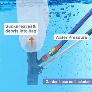 Kit d'aspirateur Mini <span class=keywords><strong>Jet</strong></span> avec 5 pôles de section de 48 ''/120cm Nettoyage d'aspirateur Pool Spa <span class=keywords><strong>Jet</strong></span> avec brosse - Product Image 6