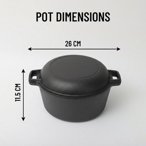 E-Top Black 6.4QT Cocotte en fonte émaillée, Ustensiles de cuisson, Vente en gros - Product Image 5