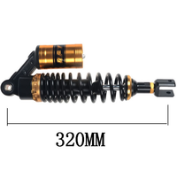 Rfy – amortisseur d'air à l'azote de moto 320mm, Suspension arrière pour Yamaha Motor Scooter ATV Quad BWS X-MAX Aerox