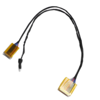 Kabel Harness Elektronik Kustom 20454-040 30 Pin PHD 2.0 Pitch LVDS untuk Layar LCD/LED Komputer, Otomotif, Peralatan Rumah Tangga