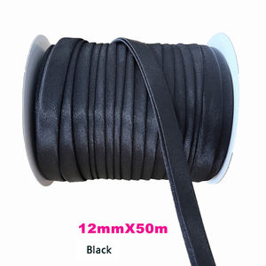 2026 NUEVO KJ Colors 1,2 cm Double Bias Bind Tape Poliéster Stain Bias Bind Ribbon para prendas de vestir - Product Image 3