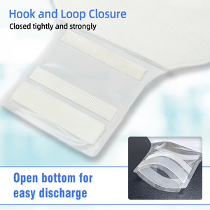 Risenmed paket medis karbon deodoran bernapas, cincin flens tas ostomi kolostomi penghalang kulit satu potong - Product Image 5