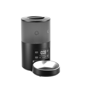 Distributeur automatique de nourriture pour animaux de compagnie 6L, bol en acier inoxydable, distributeur intelligent pour chiens et chats, alimentation lente, anti-blocage, rechargeable - Product Image 3