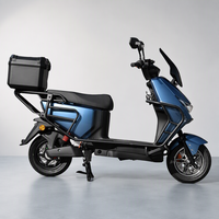 Moped électrique pour adultes OEM haute vitesse 1500w, 60v, cadre en acier, moto électrique avec frein à disque, 2 places, vélo électrique de mobilité