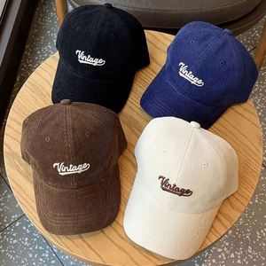 Casquette de baseball unisexe en velours côtelé 6 panneaux, polyester/coton, broderie 3D, impression numérique, pour l'extérieur – Vente en gros, haute qualité, stock disponible - Product Image 2