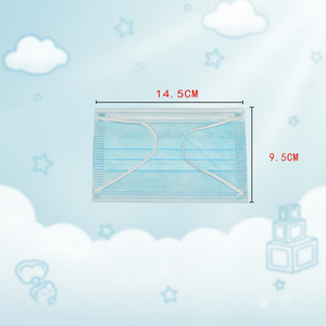 หน้ากากอนามัยเด็กแบบใช้แล้วทิ้ง <span class=keywords><strong>3</strong></span> ชั้น จากโรงงานโดยตรง - หน้ากากแบบคล้องหู นุ่ม สบายผิว ไม่ระคายเคือง สำหรับการปกป้องเด็กในชีวิตประจำวัน - Product Image 4