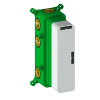Ensemble de douche thermostatique encastré à cinq fonctions, finition brossée, mitigeur mural, idéal pour appartements et hôtels, design moderne