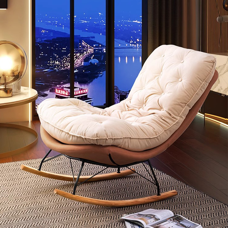 Modern Single Recliner Sofa Rocking Chair