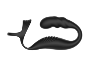 OEM ODM giocattolo del sesso maschile massaggiatore della prostata perineo stimolatore trinità anello parte del corpo flessibile recuperato vibranti gioco anale - Product Image 3