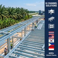 Barre en acier galvanisé à chaud haute résistance Q355B, profil UPE UPN pour ponts et constructions lourdes, fabricant depuis 20 ans