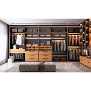 Muebles de Dormitorio de Diseño Moderno y Lujoso Personalizados, Armarios de Madera, Vestidores, Armarios Empotrados - Product Image 2