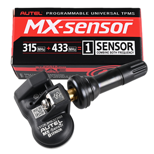 Capteur TPMS universel programmable Autel TPS218 MX-Sensor avec valve en caoutchouc 315MHz & 433MHz 2-en-1 pour toutes les voitures - Product Image 1