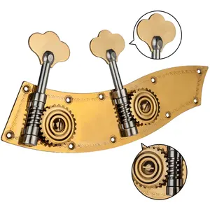 1/2 1/4 Upright Bass Dual Tuner Machine Bass Pegs 1/2 1/4 Double Bass Tuning Pegs Head Winder Pegs SET - Product Image 4
