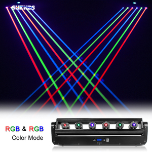 Projecteur laser RGB SHEHDS 3000mW DMX512 ILDA avec contrôle d'animation, tête mobile, laser DJ pour discothèque, mariage, scène - Product Image 1