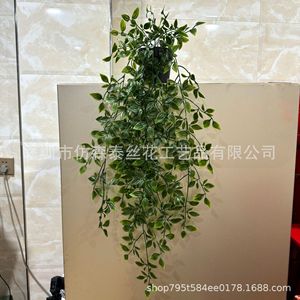 Vignes d'eucalyptus artificielles imitation Sentai 30cm-100cm, plante suspendue pour décoration murale, verdure en plastique - Product Image 3
