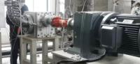 Machine de production Masterbatch Petite extrudeuse à double vis pour plastique Pompe de fusion pour fabrication de granulés et compoundage