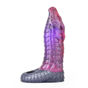 FAAK热卖新款高品质阴茎套上市阴茎性玩具可重复使用硅避孕套成人逼真性玩具