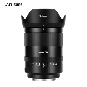 Objectif plein format autofocus 7artisans AF 50mm F1.8, objectif standard de haute qualité, autofocus précis, autofocus STM. - Product Image 1