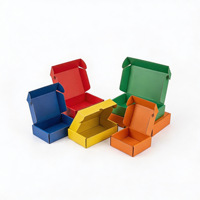 Boîtes en carton ondulé à fermeture magnétique, design avion postal, personnalisables, écologiques, imperméables, pour impression sur mesure