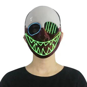 Kostüm partisi için cadılar bayramı EL tel maskesi parti maskeleri