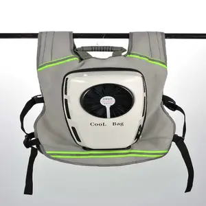 Mobile air cooling system/bag/cloth/vest