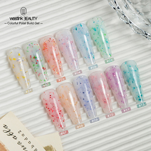 Westink 젤 폴란드어 용품 30g 다채로운 포탈 빌드 젤 개인 라벨 네일 익스텐션 - Product Image 1