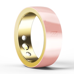 Pelacak kesehatan cincin pintar, NFC kontrol akses pemantauan kesehatan IP68 tahan air pelacak denyut jantung/darah pelacak tidur pembayaran jarak jauh IOS - Product Image 1